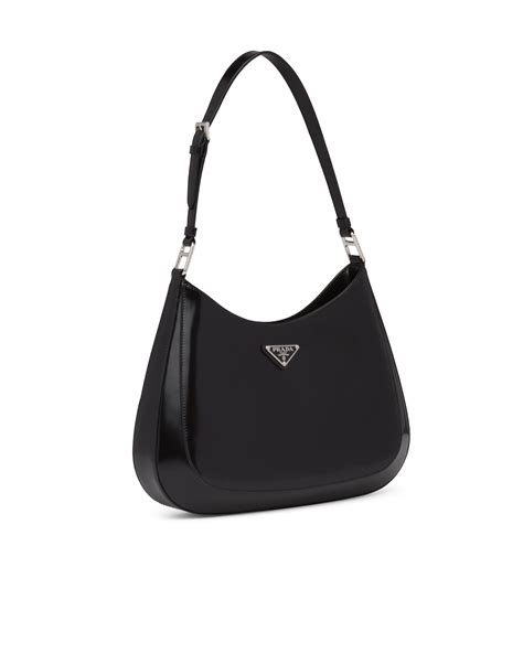 Prada Cleo Schultertasche aus gebürstetem Leder